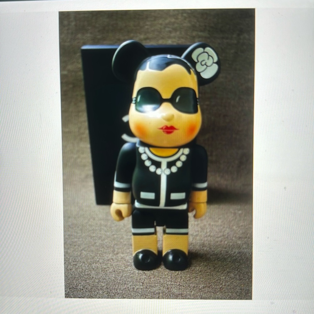 - Bear  Brick  Doll Figure For Decoration Room Cute 400 New In Box * Last One*